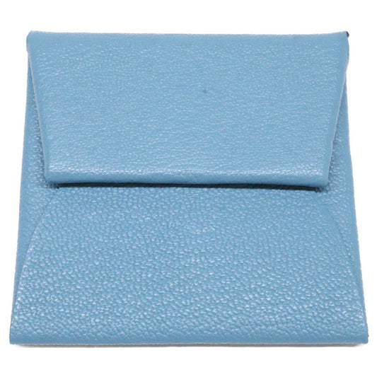 Hermes Bastia Leather Coin Purse