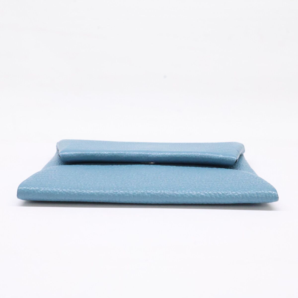Hermes Bastia Leather Coin Purse — view 3