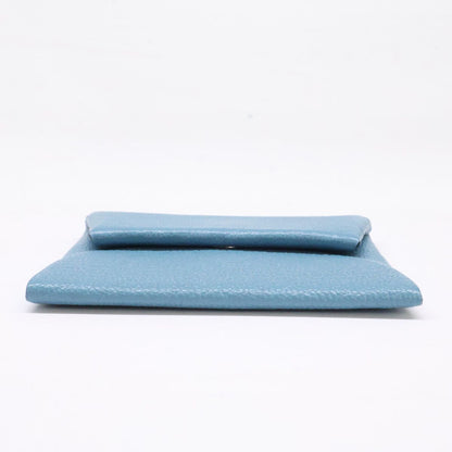 Hermes Bastia Leather Coin Purse — view 3