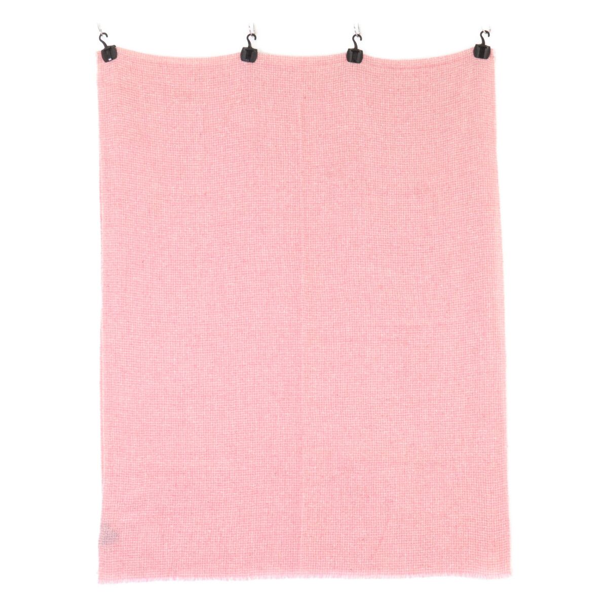 Chanel CC Logo Embroidery Wool Cashmere Scarf — view 2