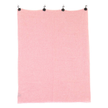 Chanel CC Logo Embroidery Wool Cashmere Scarf — view 2