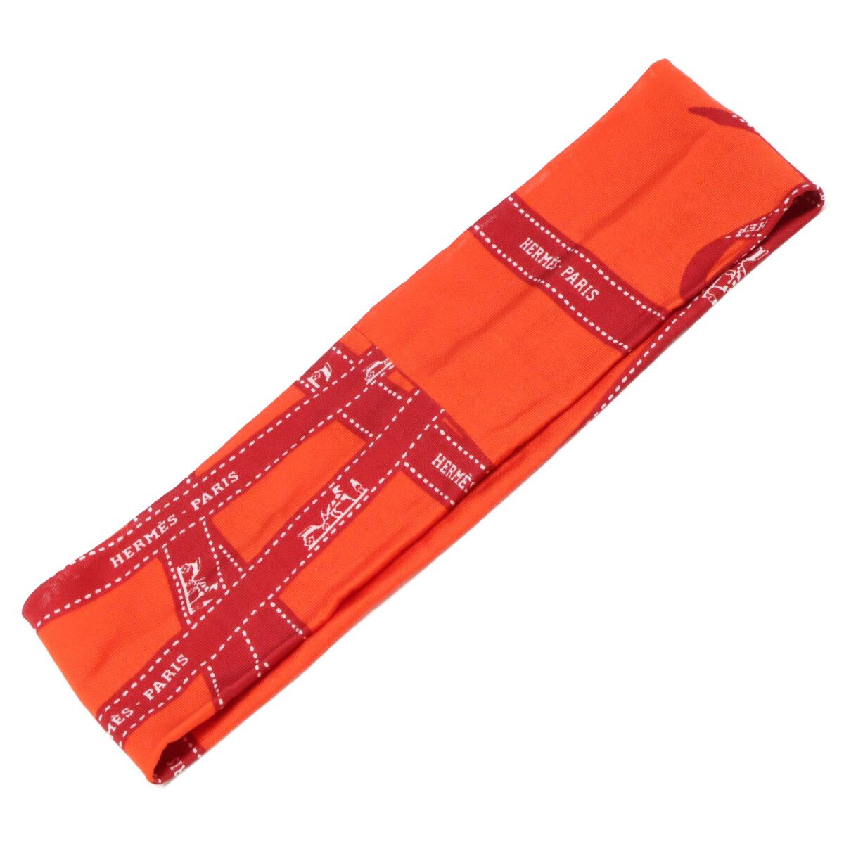 Hermes Bolduc Ribbon Silk Headband — view 2