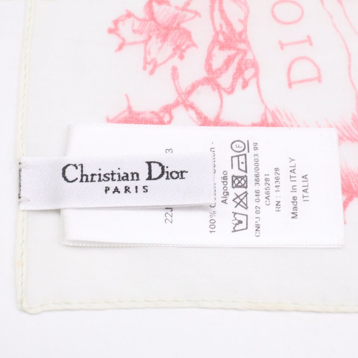 Dior Toile de Jouy Cotton Scarf — view 4