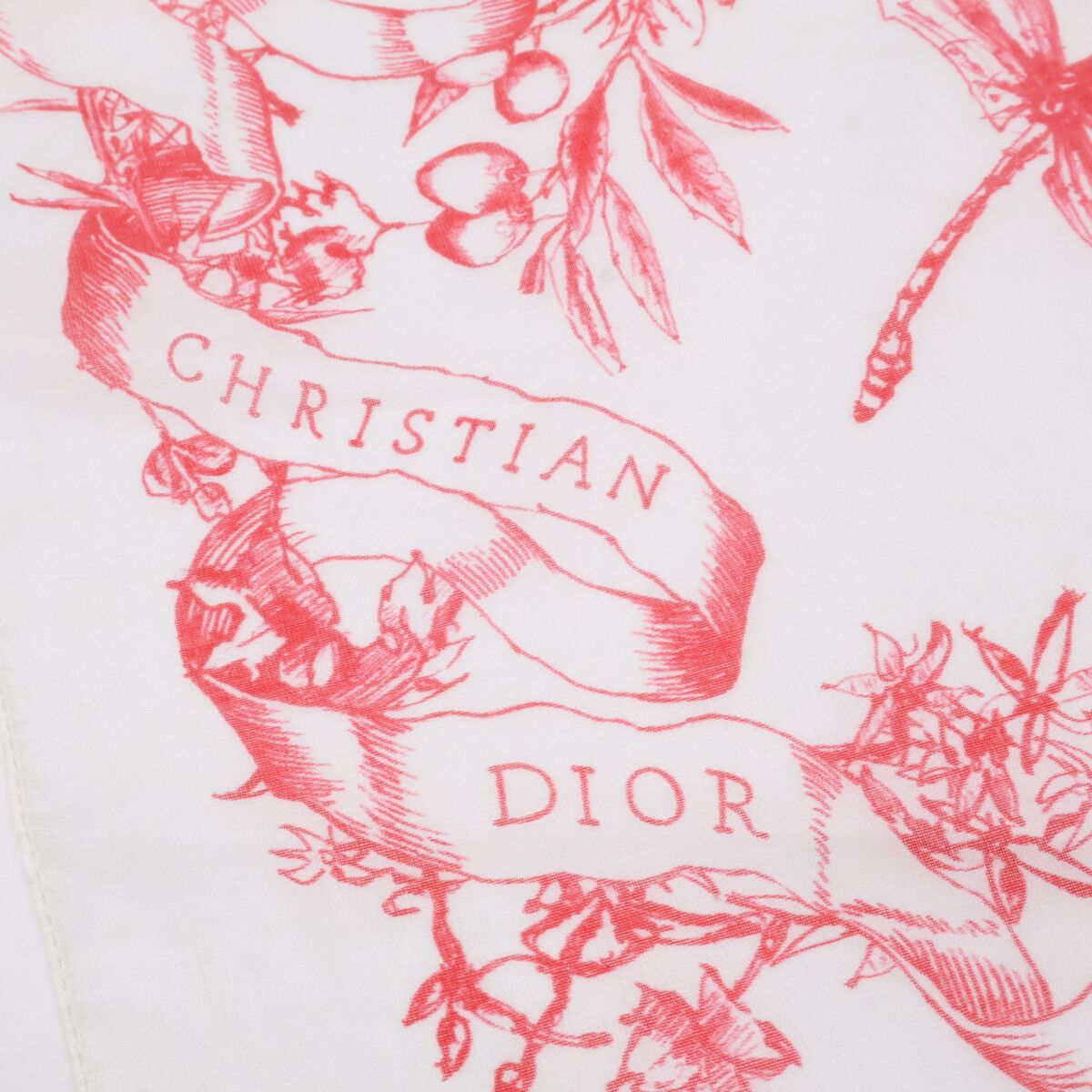 Dior Toile de Jouy Cotton Scarf — view 3