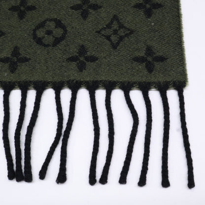 Louis Vuitton Echarpe Monogram Gradient Wool Cashmere Fringe — view 3