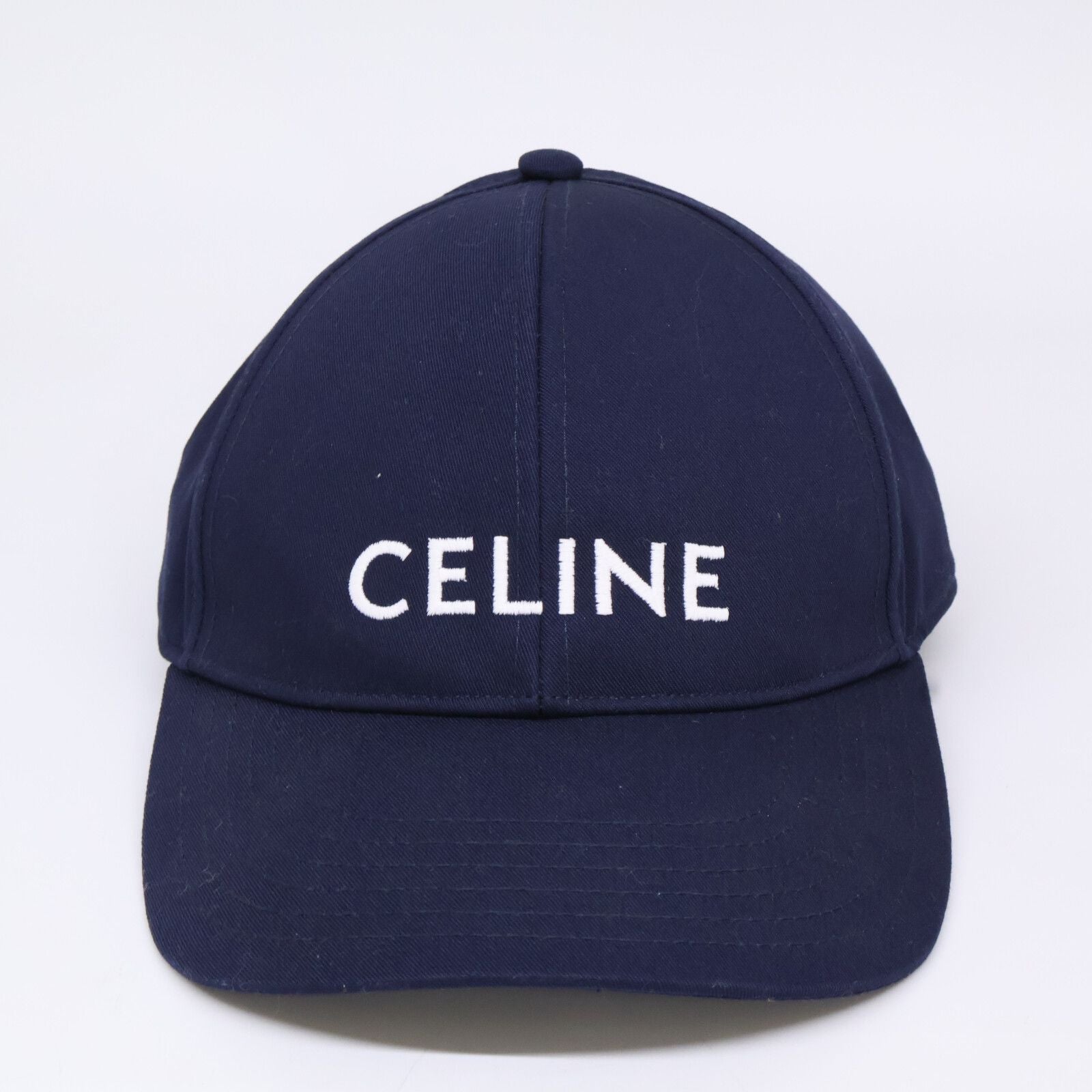Celine Logo Embroidery Baseball Cap — view 2
