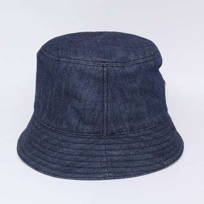 Prada Aj6 Triangle Plate Denim Bucket — view 5