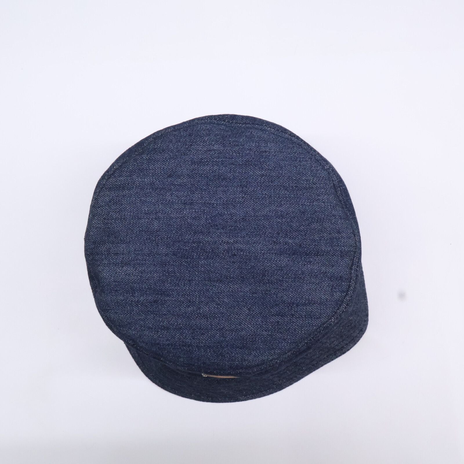 Prada Aj6 Triangle Plate Denim Bucket — view 6