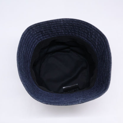 Prada Aj6 Triangle Plate Denim Bucket — view 7