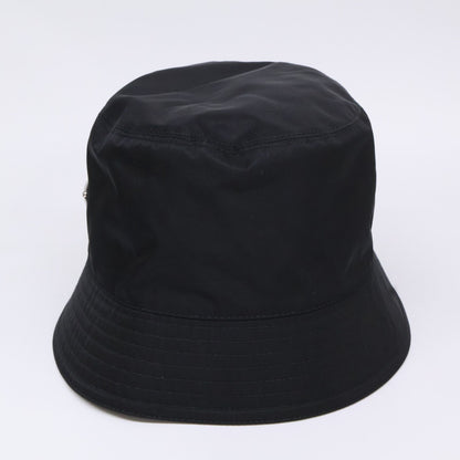 Prada Re-Nylon Triangle Plate Nylon Bucket — view 3