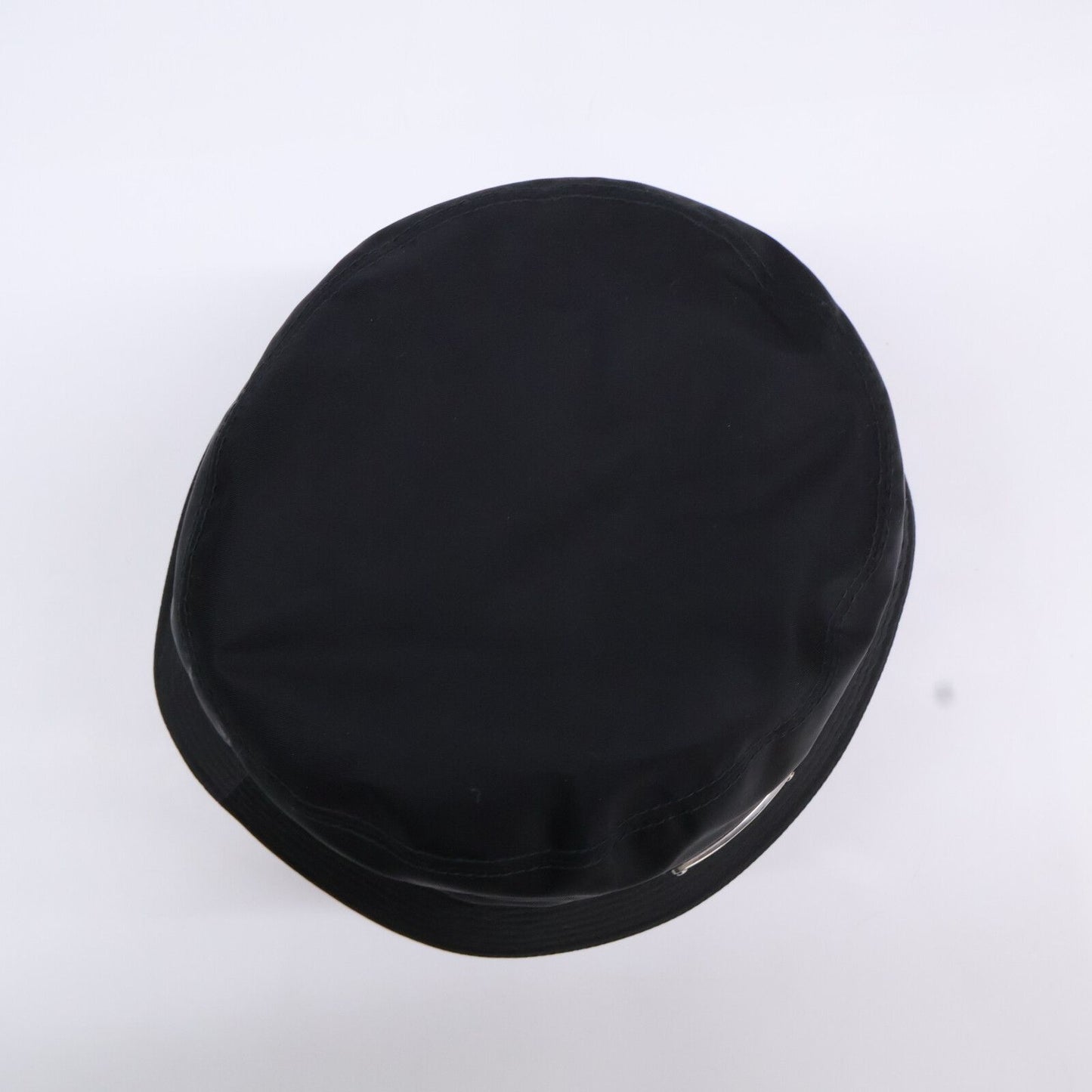 Prada Re-Nylon Triangle Plate Nylon Bucket — view 6
