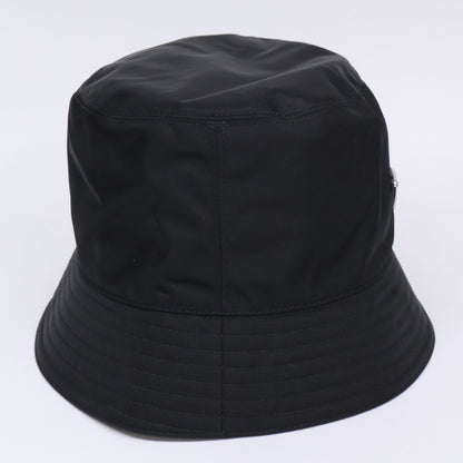 Prada Re-Nylon Triangle Plate Nylon Bucket — view 5