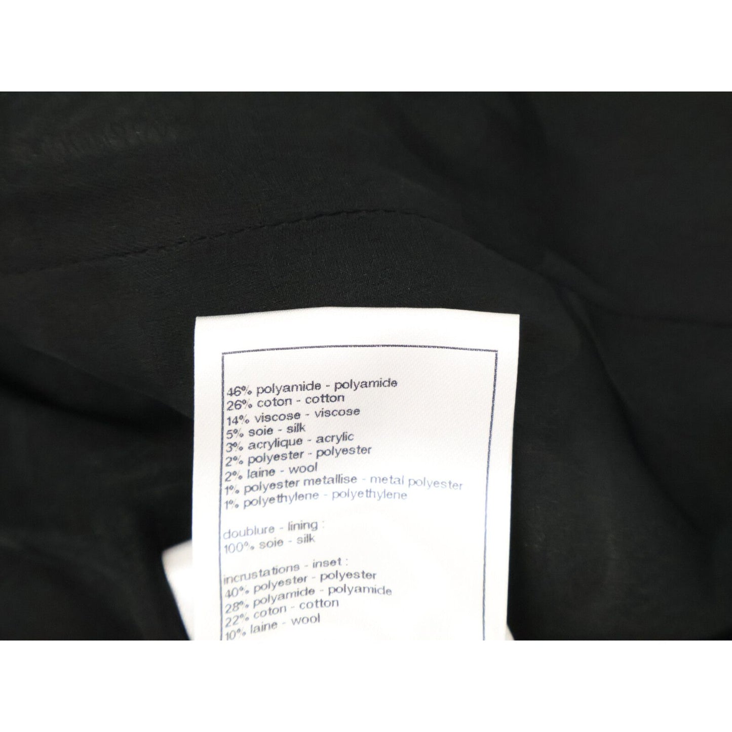 Chanel CC Logo Button Tweed Collarless Jacket 34 — view 7
