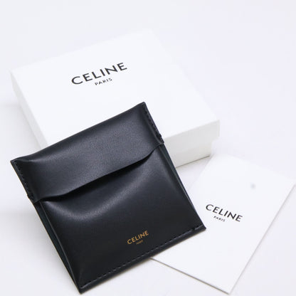 Celine Charm Triomphe Rhodium Finish Brass Keychain — view 7