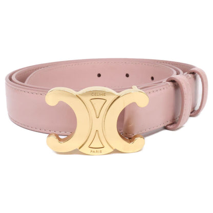 Celine Triomphe Buckle Leather 85 Belt
