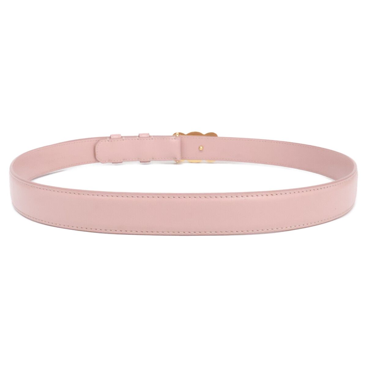 Celine Triomphe Buckle Leather 85 Belt — view 3