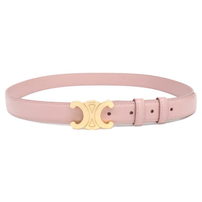 Celine Triomphe Buckle Leather 85 Belt — view 2