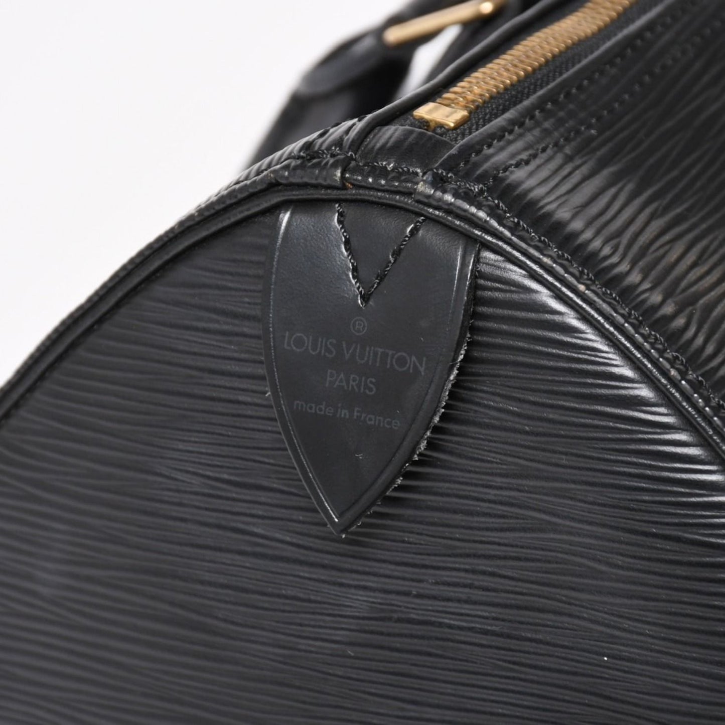 Louis Vuitton Speedy 30 Handbag Epi Leather Black Gold — view 6