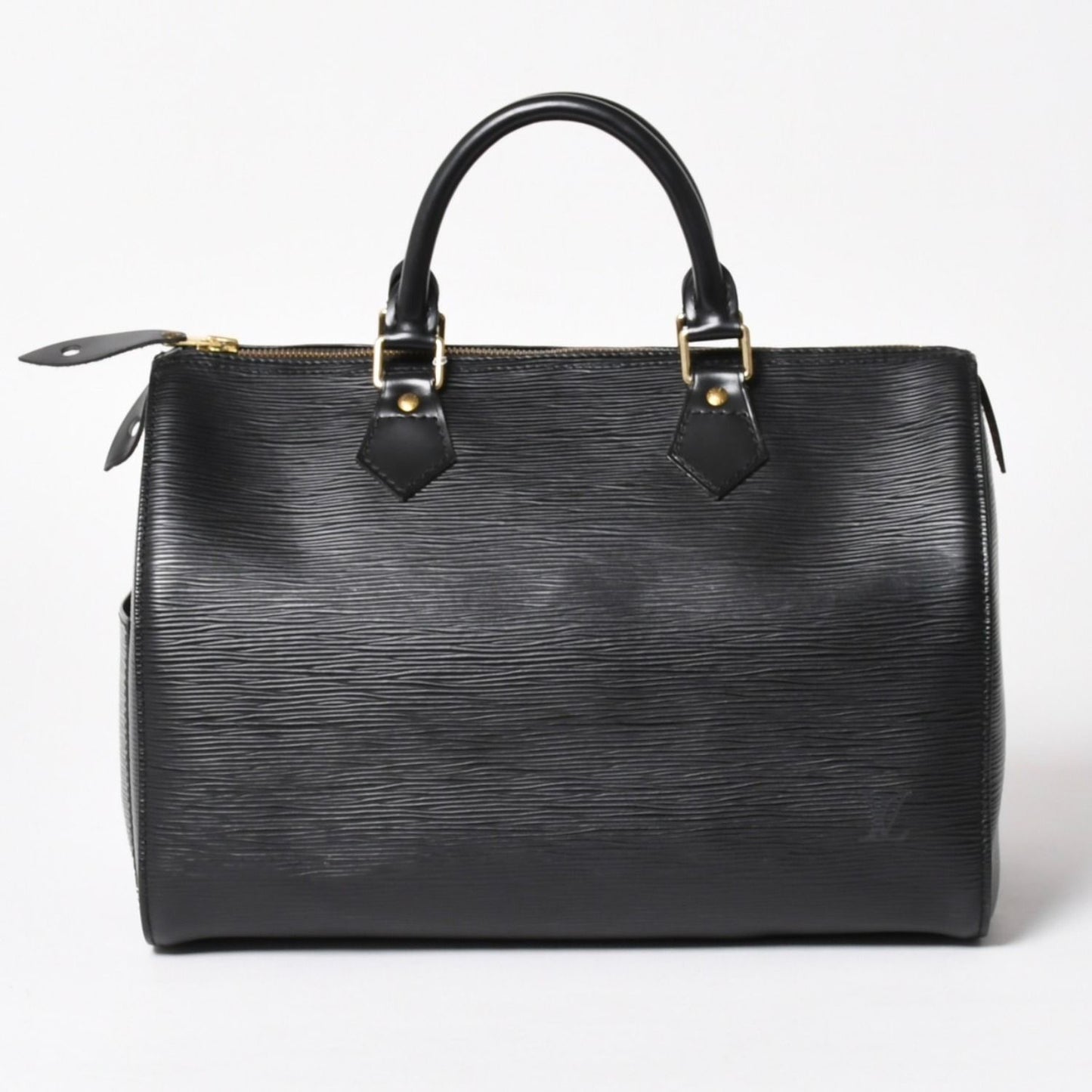 Louis Vuitton Speedy 30 Handbag Epi Leather Black Gold — view 2