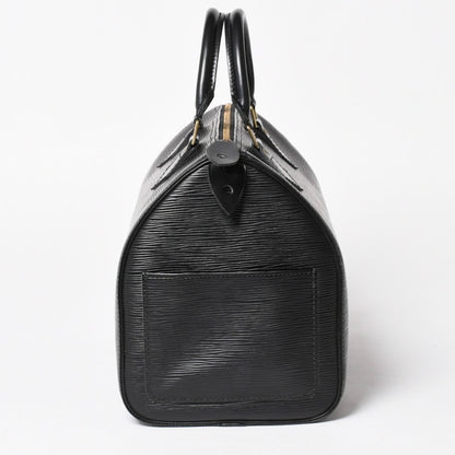 Louis Vuitton Speedy 30 Handbag Epi Leather Black Gold — view 4