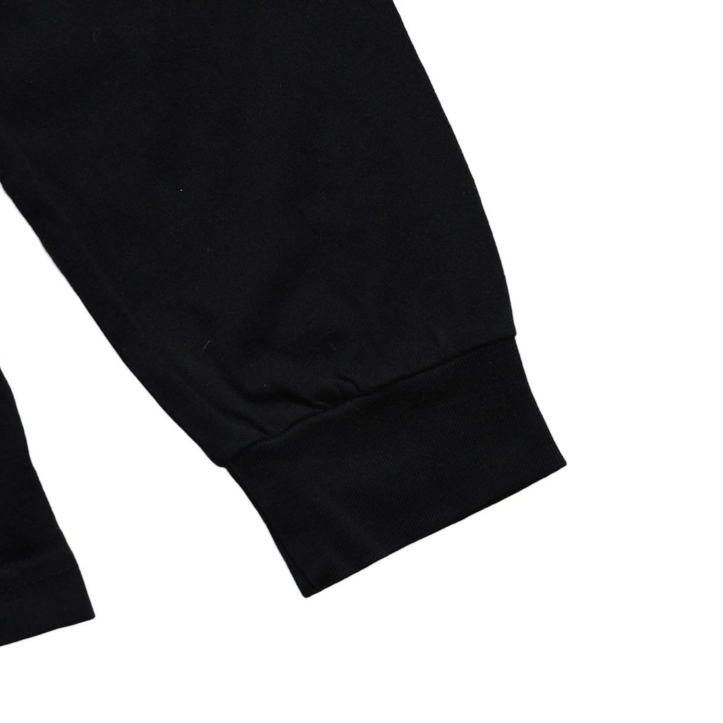 Chrome Hearts Long Sleeve T-Shirt CH Plus Horseshoe Scroll Label Black — view 4