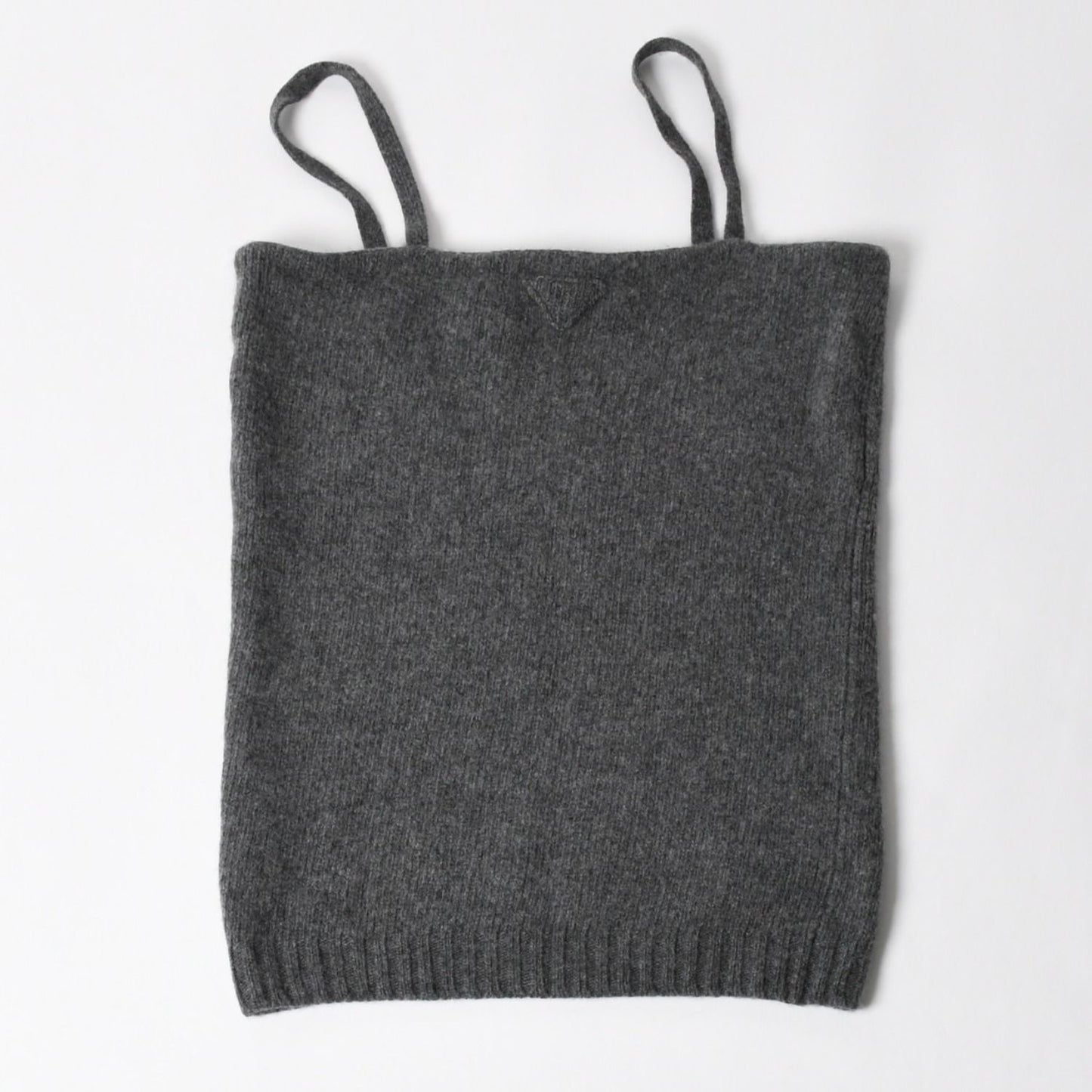 Prada Detachable Shrug Camisole Sweater Wool Ensemble Knit Set Bolero 44 — view 2