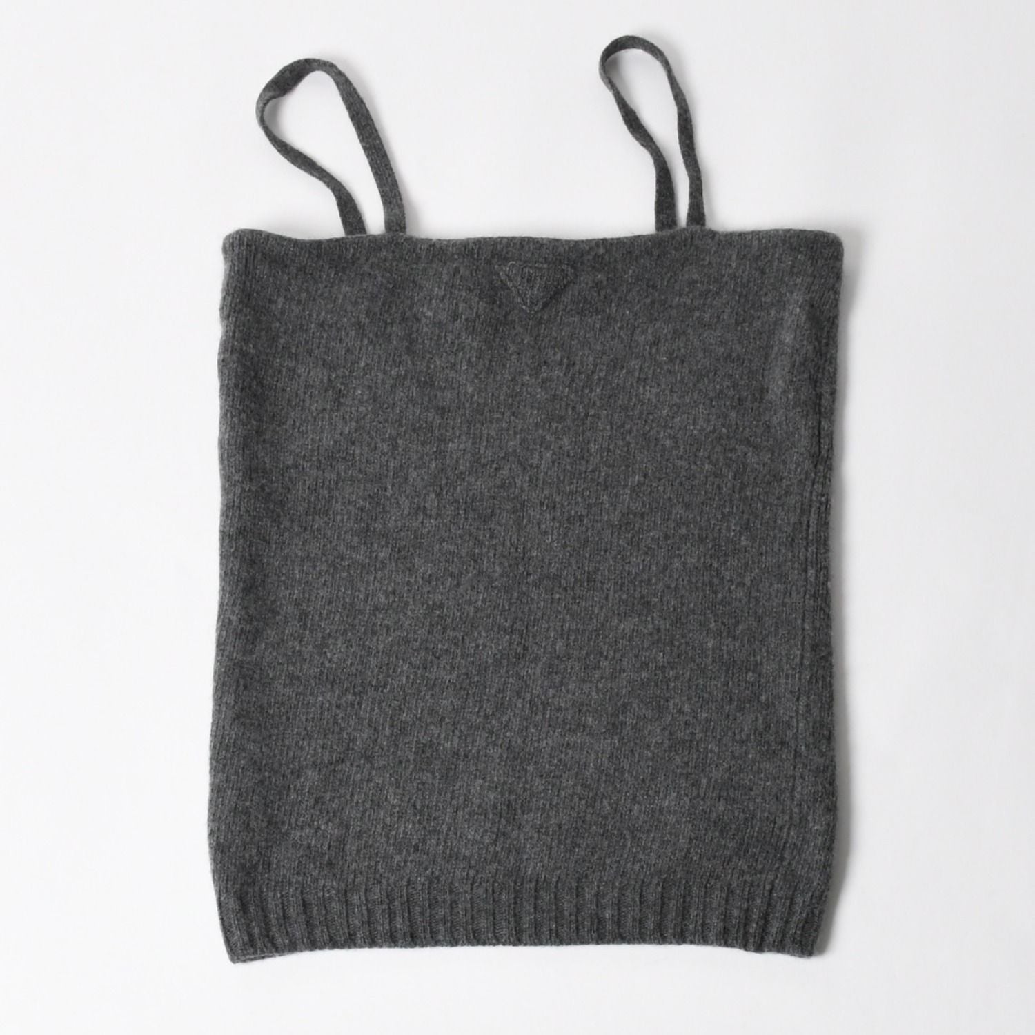Prada Detachable Shrug Camisole Sweater Wool Ensemble Knit Set Bolero 44 — view 2