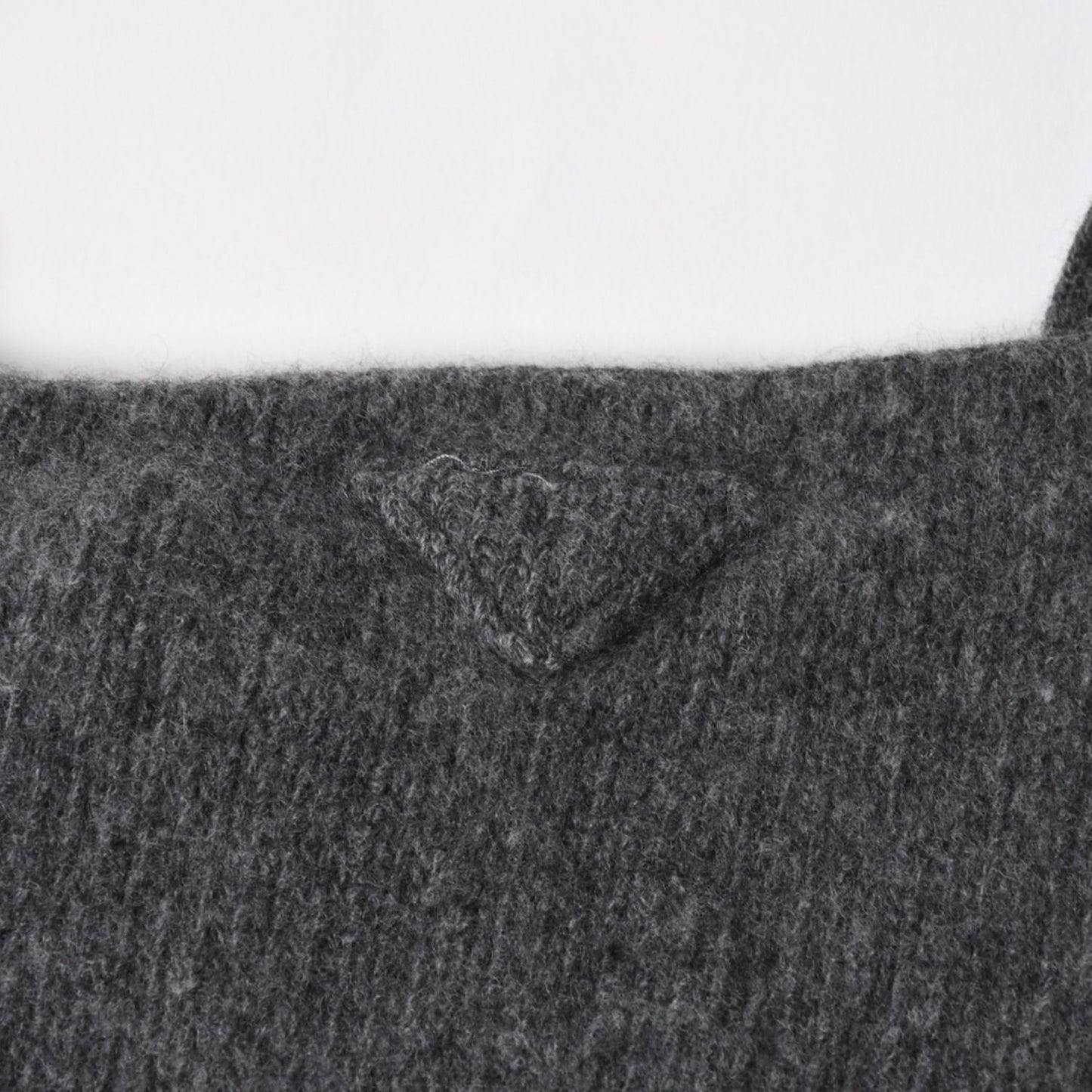Prada Detachable Shrug Camisole Sweater Wool Ensemble Knit Set Bolero 44 — view 5