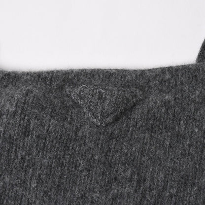 Prada Detachable Shrug Camisole Sweater Wool Ensemble Knit Set Bolero 44 — view 5