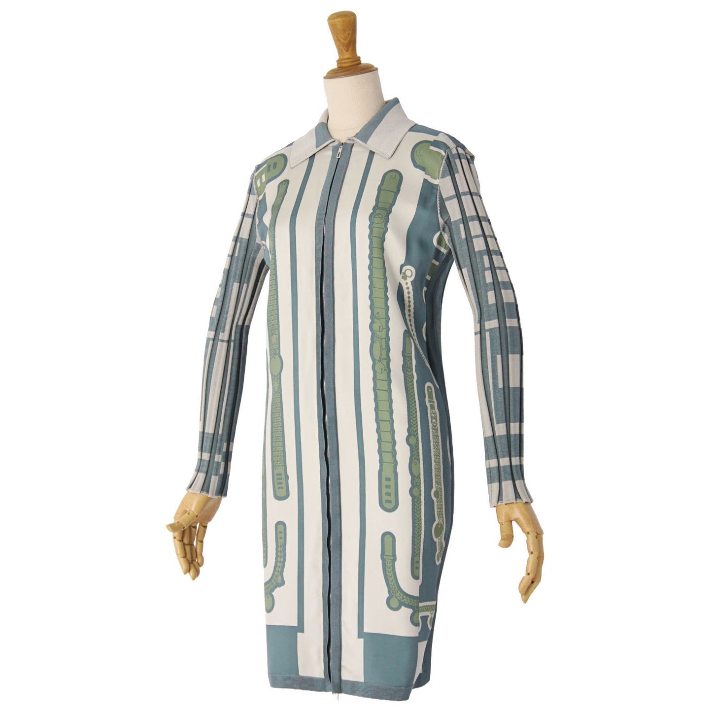 Hermes Dress Long Pickpocket Sleeve — view 2