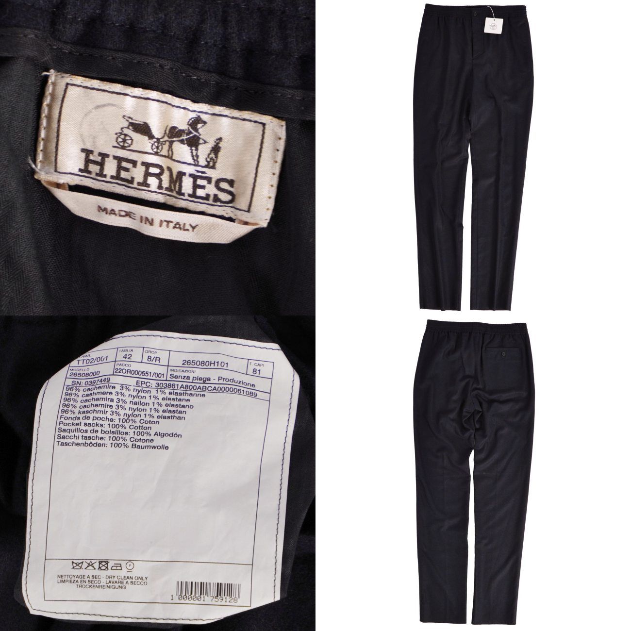Hermes Pants Long Pants Pants — view 6