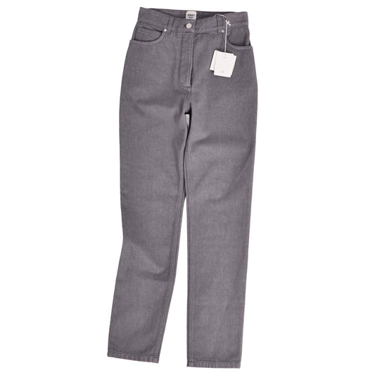 Hermes Pants Denim Series Button
