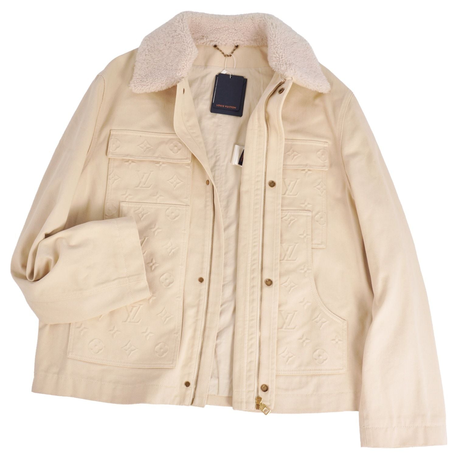 Louis Vuitton Jacket Beige — view 2