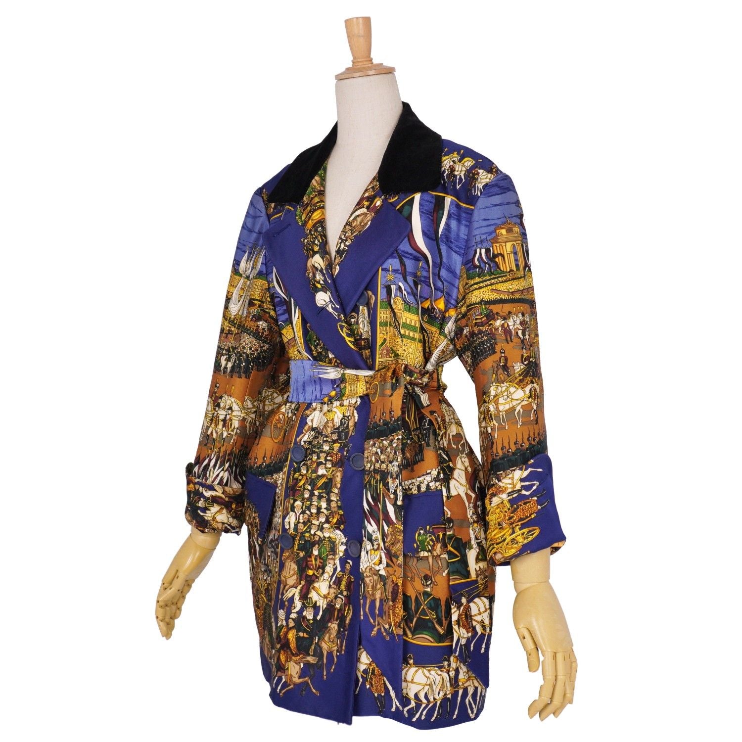 Hermes Vintage Jacket with Belt Grand — view 5