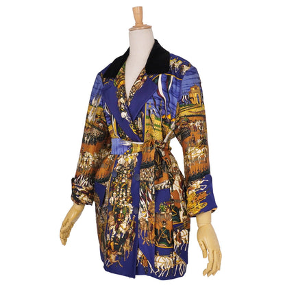 Hermes Vintage Jacket with Belt Grand — view 5