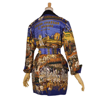 Hermes Vintage Jacket with Belt Grand — view 6