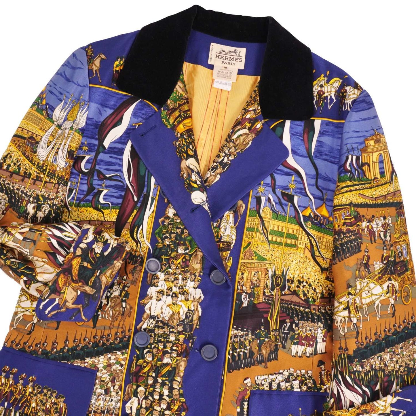 Hermes Vintage Jacket with Belt Grand — view 2