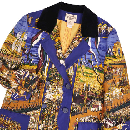 Hermes Vintage Jacket with Belt Grand — view 2