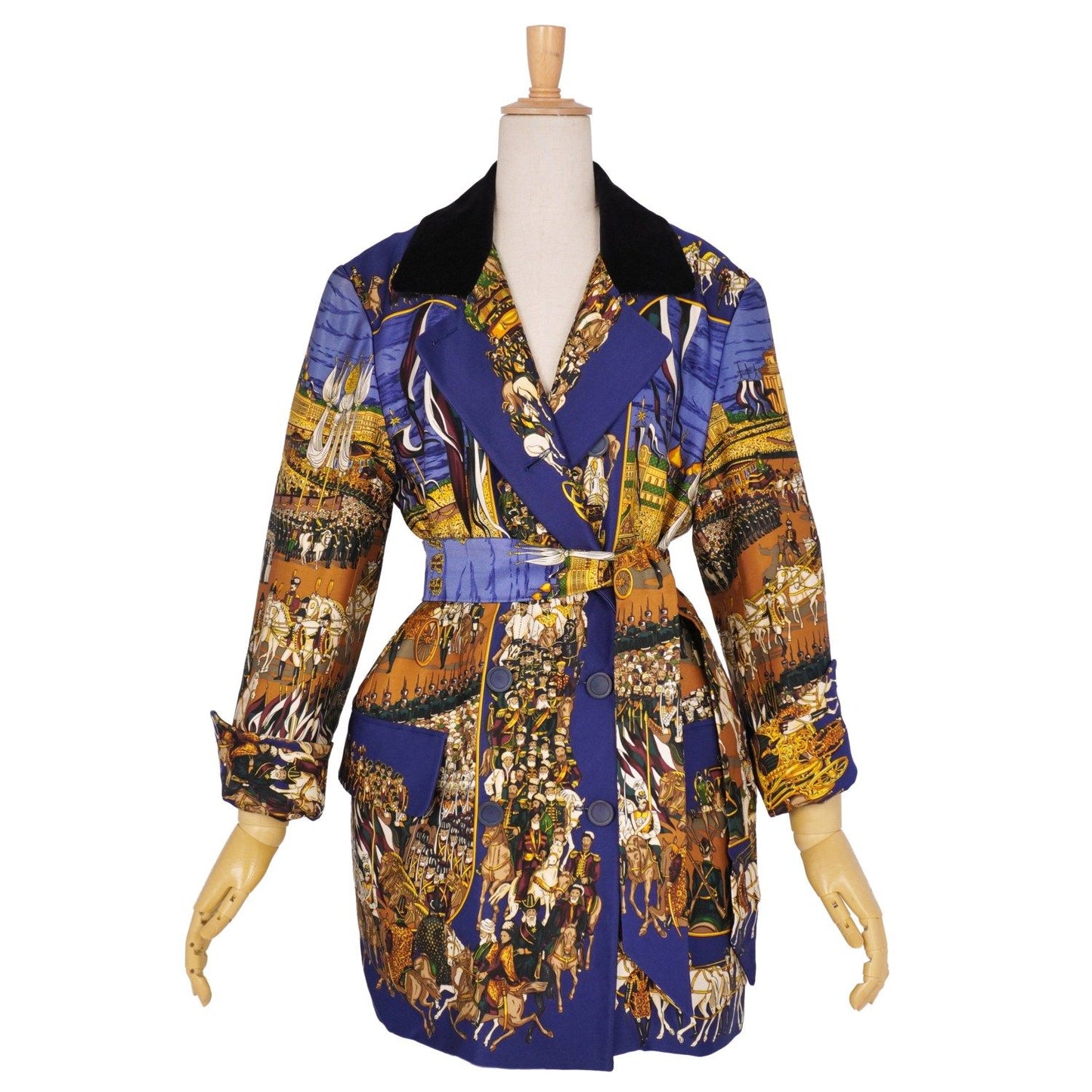 Hermes Vintage Jacket with Belt Grand — view 3
