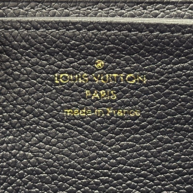 Louis Vuitton Wallet Monogram Empreinte Zippy Marine Rouge Navy Zip Around — view 5