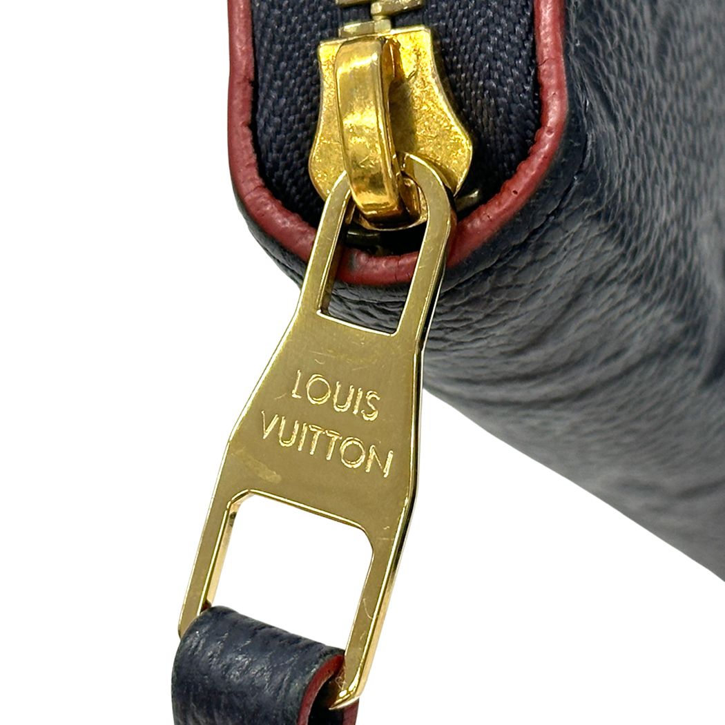 Louis Vuitton Wallet Monogram Empreinte Zippy Marine Rouge Navy Zip Around — view 7