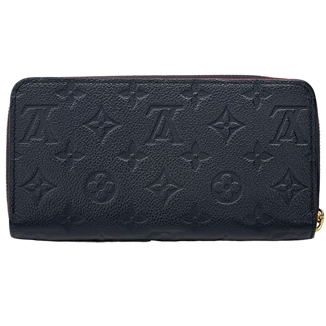 Louis Vuitton Wallet Monogram Empreinte Zippy Marine Rouge Navy Zip Around — view 2