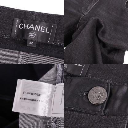 Chanel Pants Denim Cotton Strike — view 6