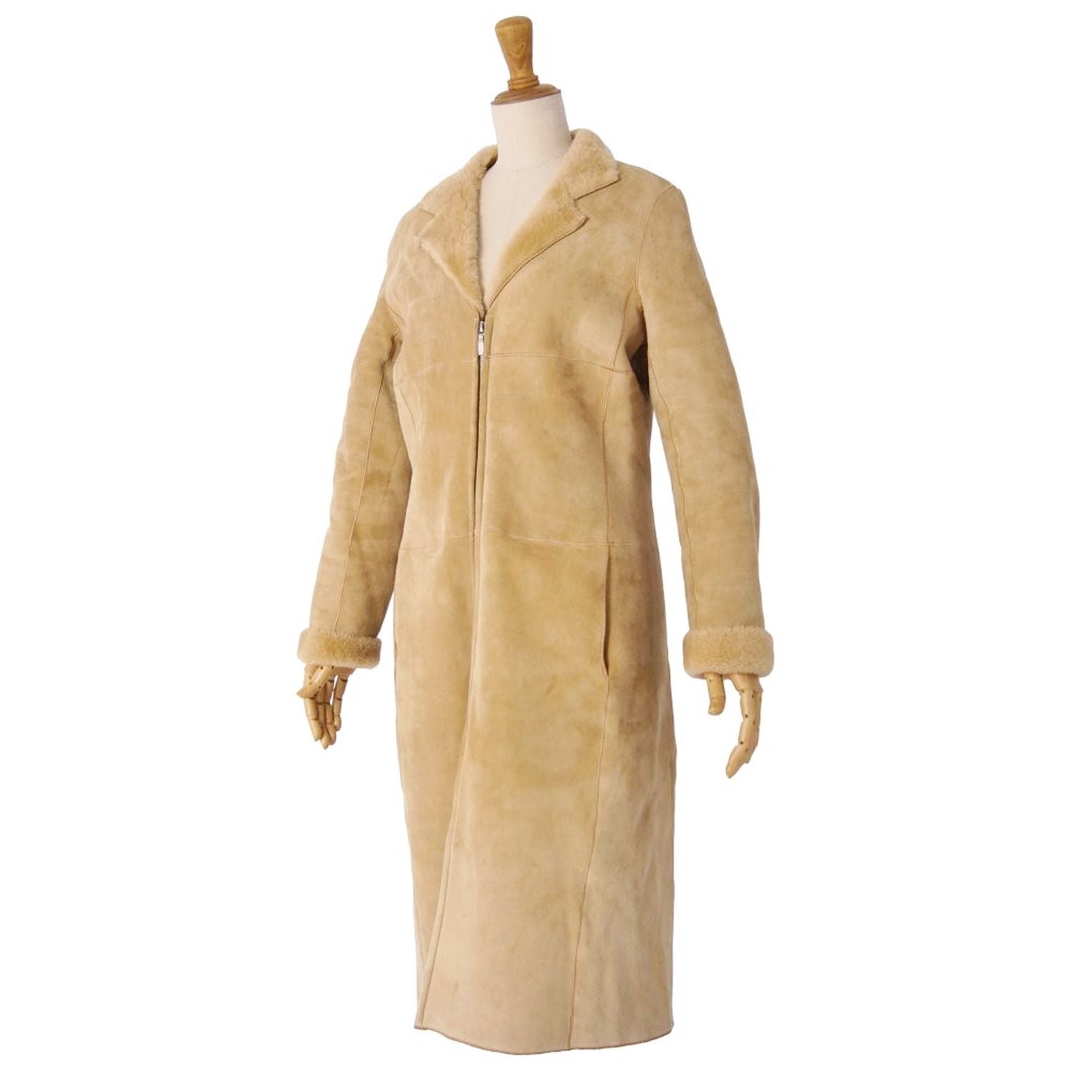Loewe Coat Longcoat Shearling Outer — view 5