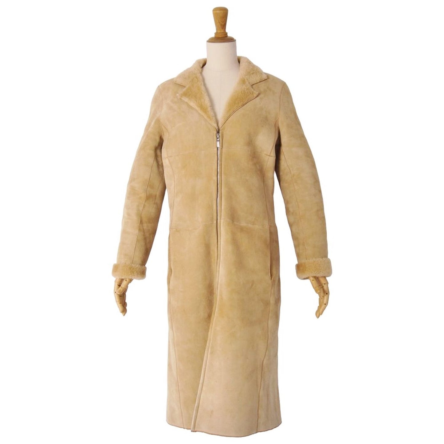Loewe Coat Longcoat Shearling Outer — view 3
