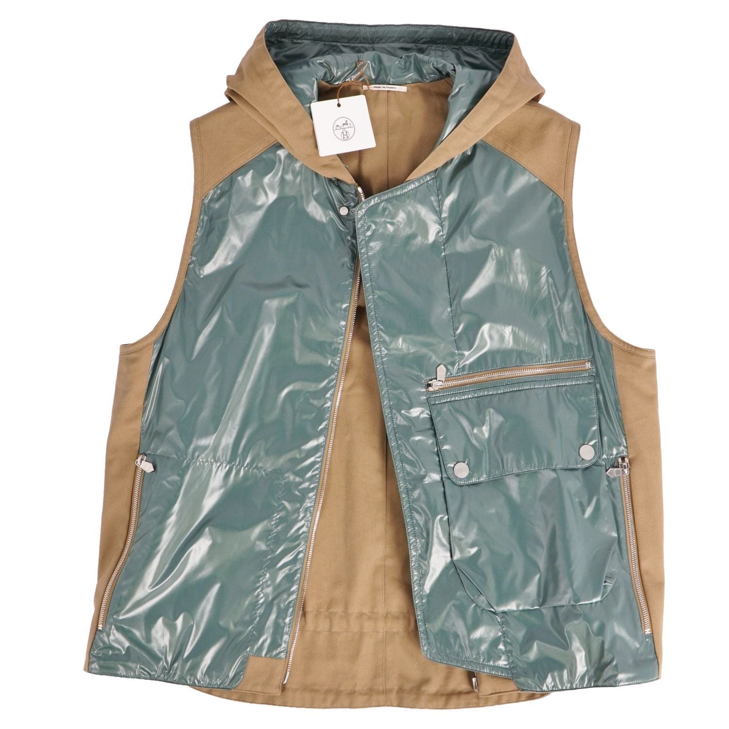 Hermes Vest Gilet with Riba Sible — view 2
