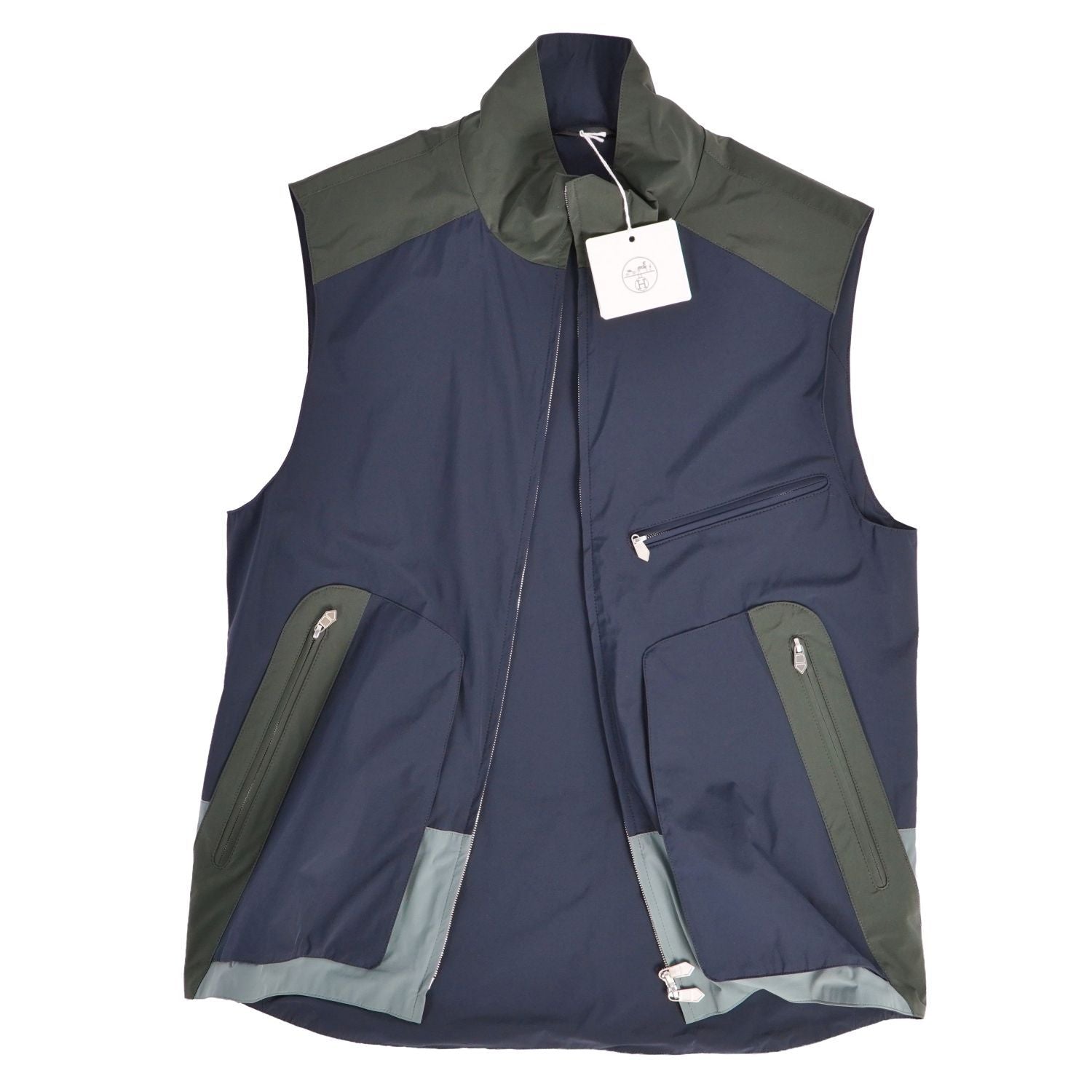 Hermes Vest Gilet Zip Up Nylon Outer — view 2