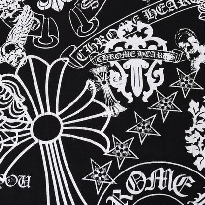 Chrome Hearts Pocket T-Shirt CH Cross Cemetery Horseshoe Dagger Star Scroll — view 5