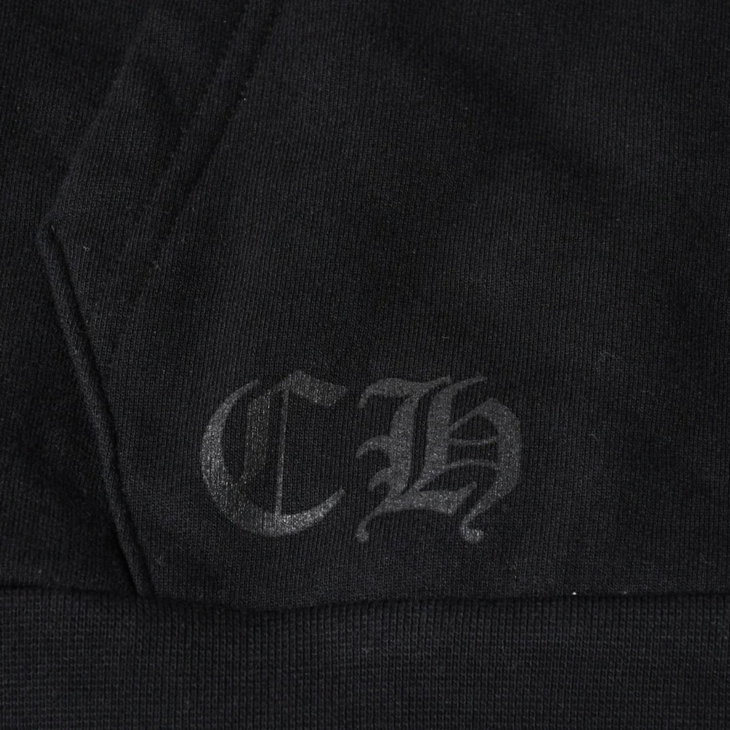 Chrome Hearts Osaka Limited Horseshoe Zip Up Hoodie Dagger Black XL — view 6