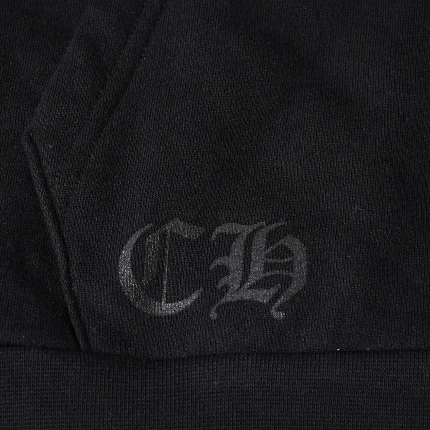 Chrome Hearts Osaka Limited Horseshoe Zip Up Hoodie Dagger Black XL — view 6
